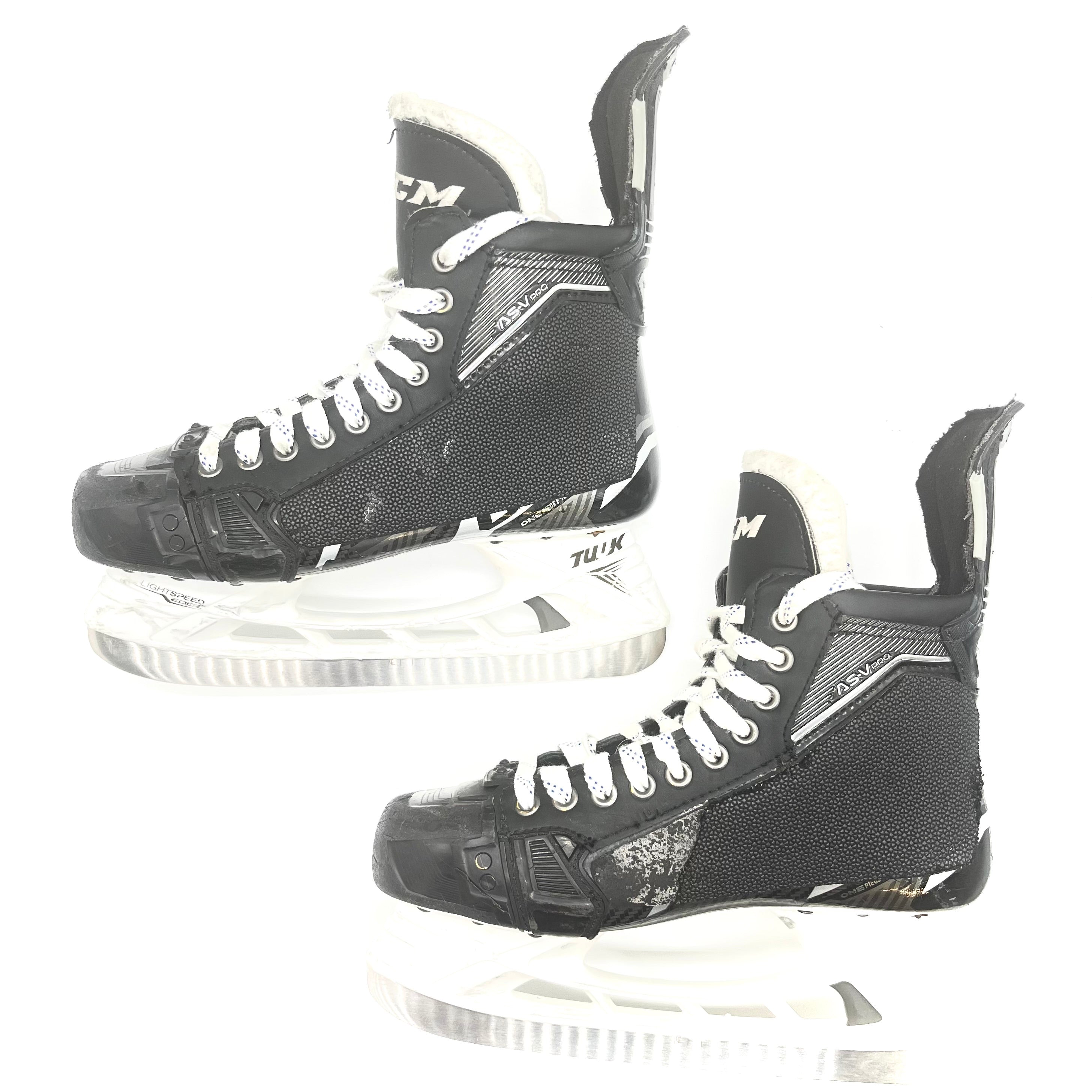 CCM AS-V Pro - Patins de hockey d'occasion NHL Pro Stock - Taille 8D